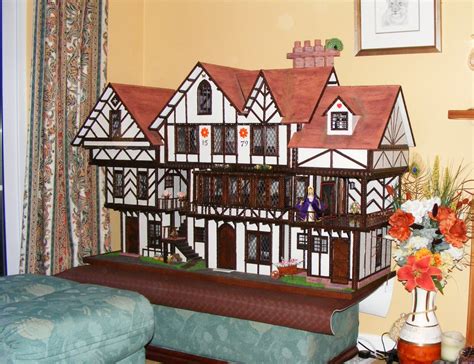 tudor dollhouses|handmade tudor dolls house furniture.